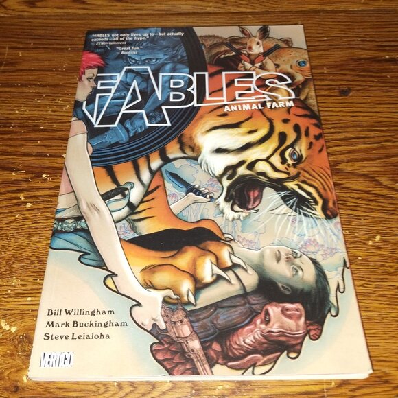 Fables (Vol. 2 of 4) : Animal Farm Trade Paperback (Vertigo Comics) - Picture 1 of 3